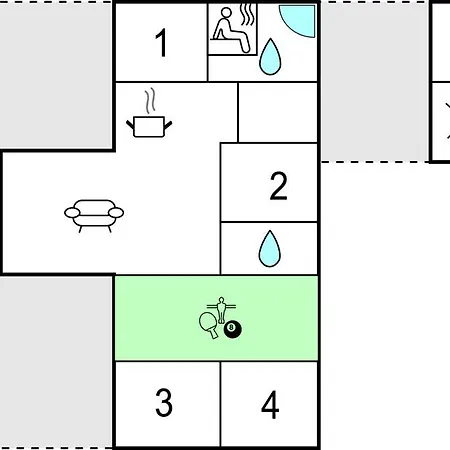 Casa de Férias Stunning In With Wifi Hjørring